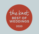 The Knot best of weddings 2020 badge
