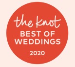 The Knot best of weddings 2020 badge